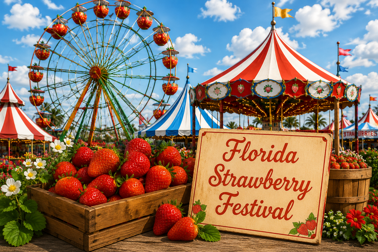 Strawberry Festival excursion in Plant City Florida